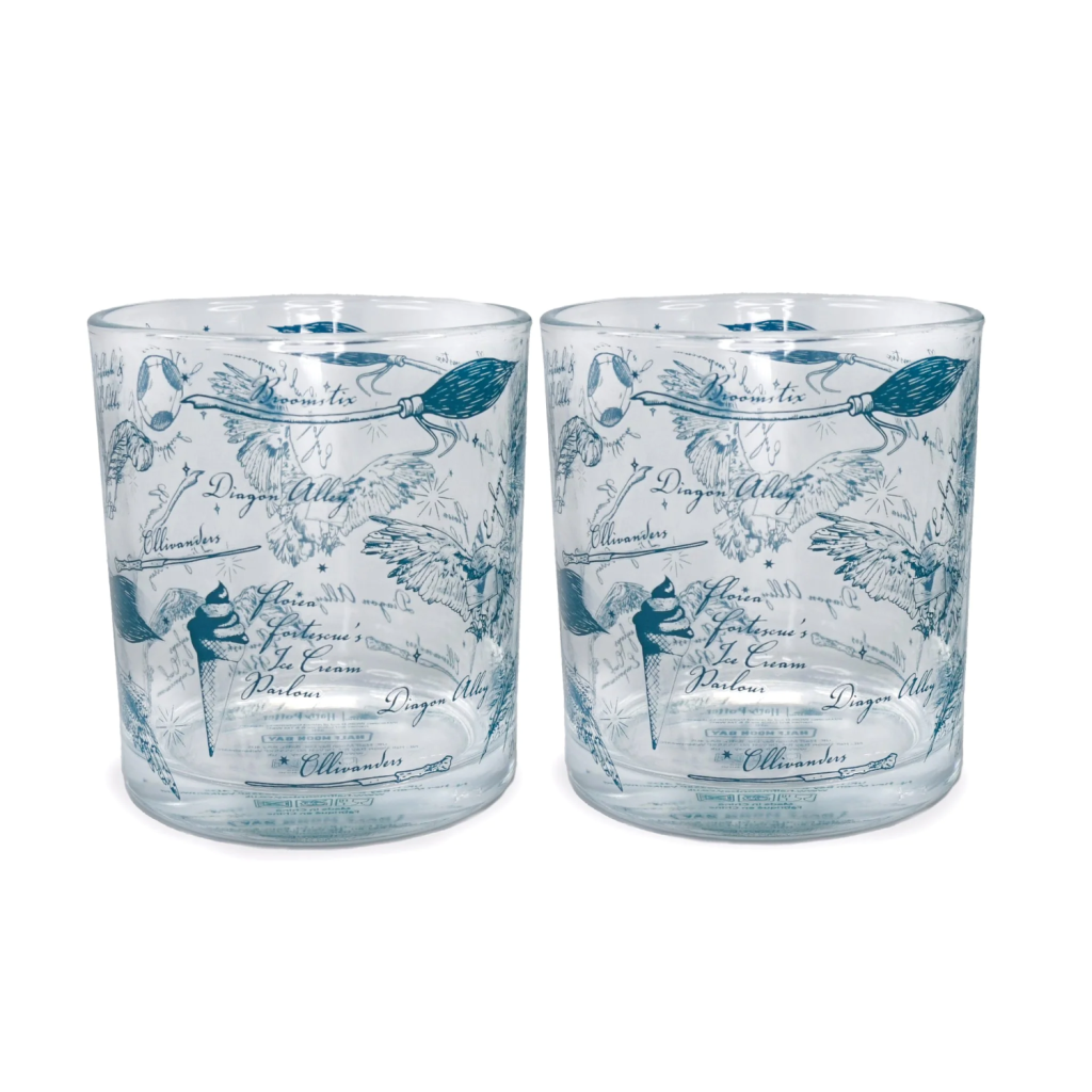 HARRY POTTER - Chemin de Traverse - Set de 2 Verres - 2