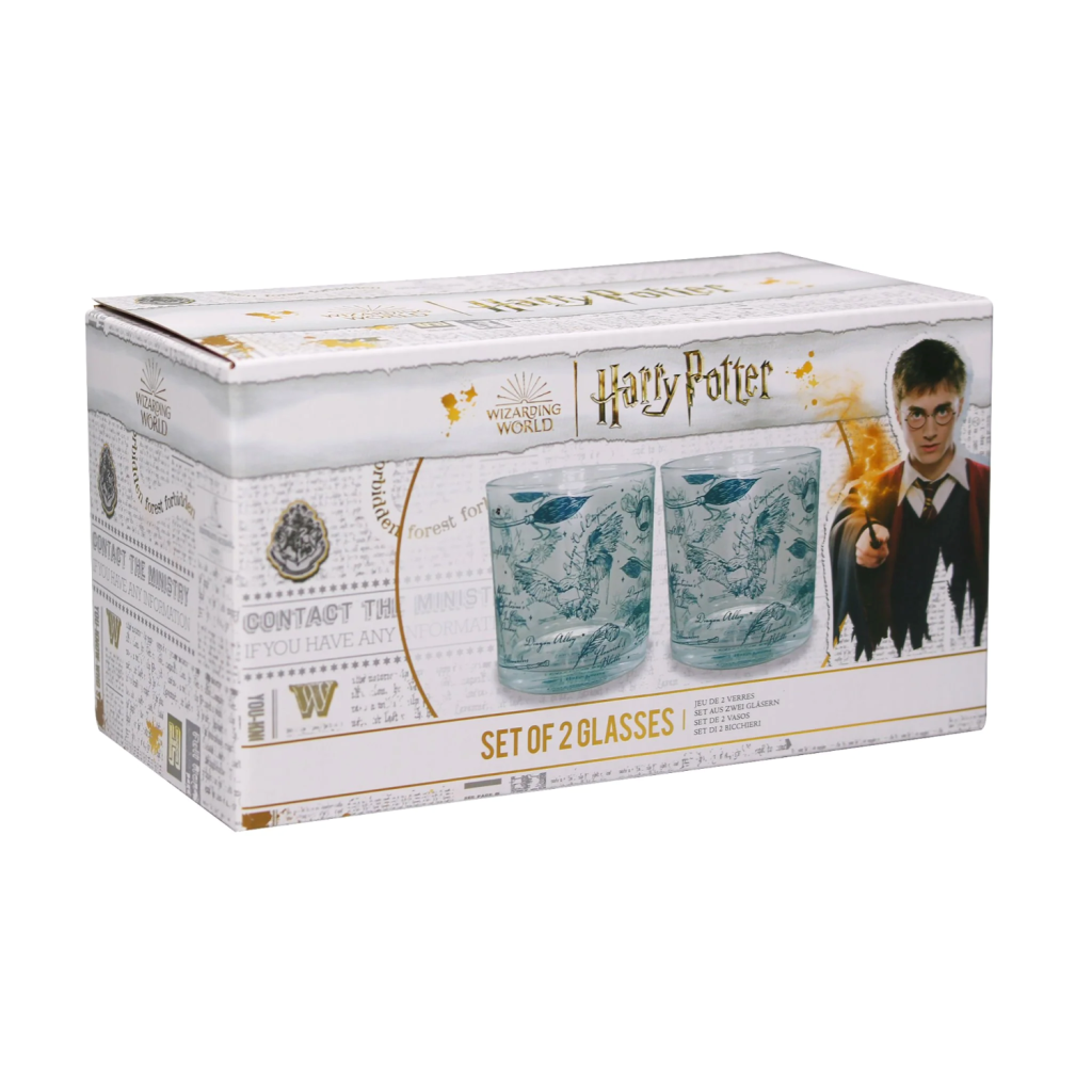 HARRY POTTER - Chemin de Traverse - Set de 2 Verres - 3