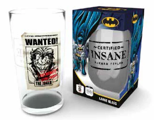 DC COMICS - Large Glasses 500ml - Joker Wanted_IMAGE_1