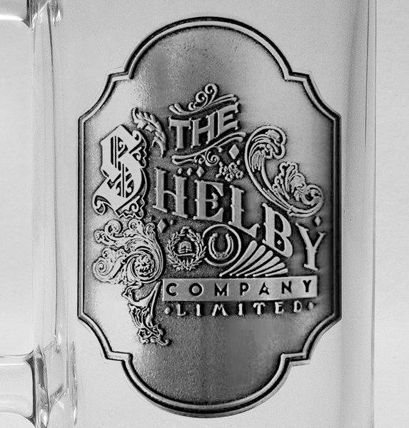 PEAKY BLINDERS - Verre à bière 500ml Metal Badge - Shelby Company - 2