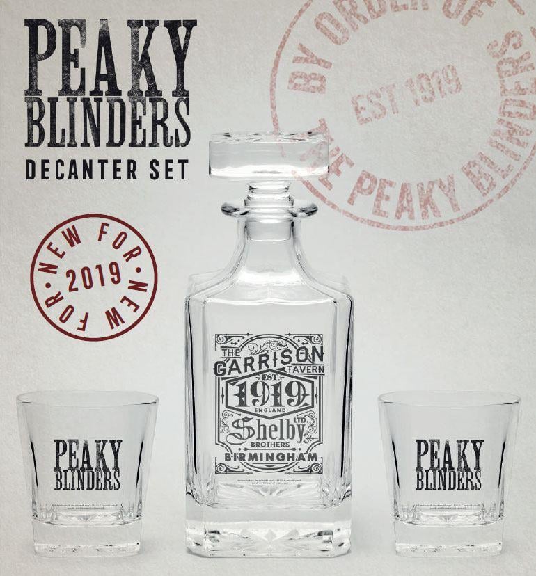 PEAKY BLINDERS Decanter set GB Eye Serie TV