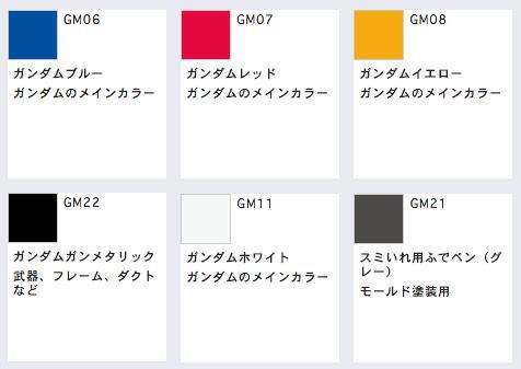 GUNDAM - Gundam Marker GMS-105 Set - 3