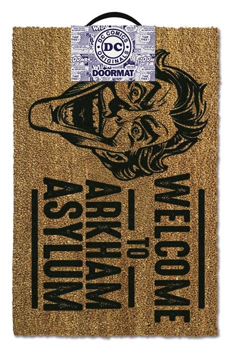 BATMAN - Door Mat 40X60 - JOKER Welcome to Arkham Asylum - 2