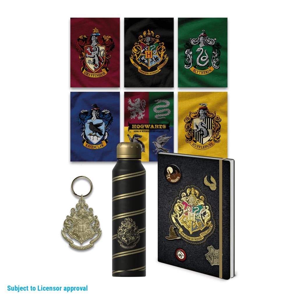HARRY POTTER - Colourful Crest - Premium Gift Set - 3