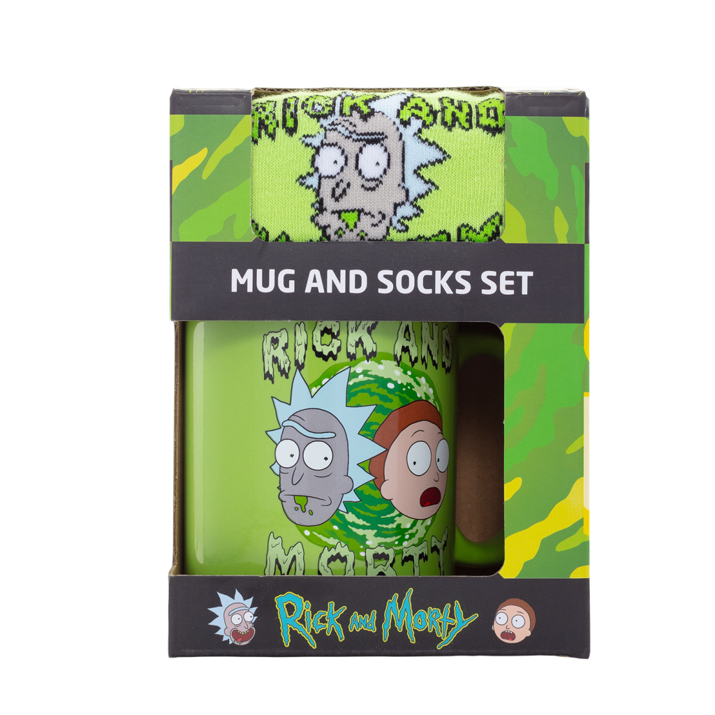 RICK & MORTY - Rick et Morty - Mug 315ml et Chaussettes 41-45 - 2