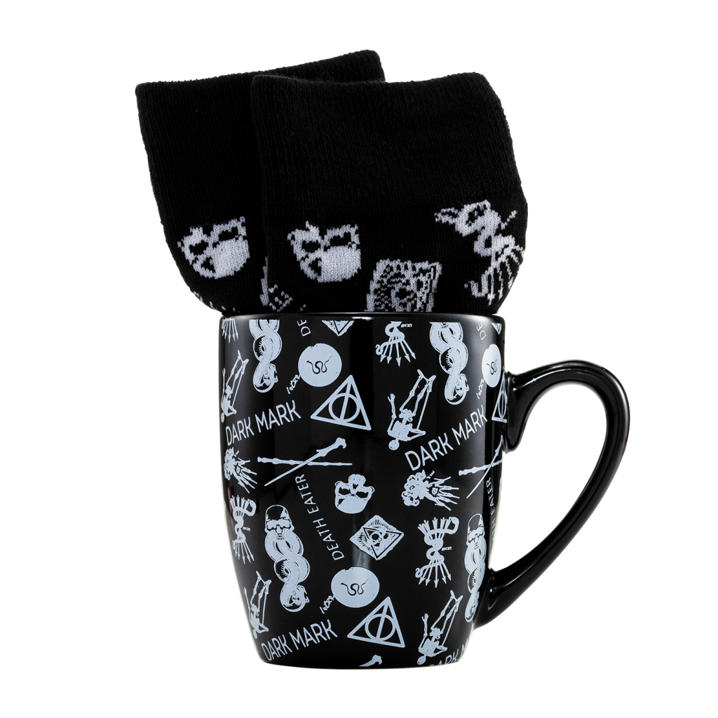 HARRY POTTER - Dark Mark - Mug 315ml and Female Socks 36-41 - 2