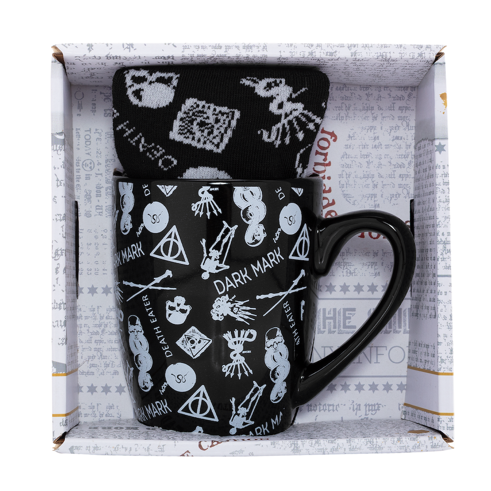 HARRY POTTER - Dark Mark - Mug 315ml and Female Socks 36-41 - 3