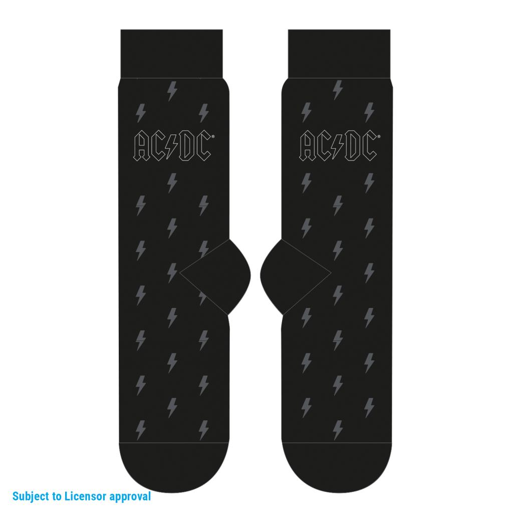 AC/DC - Back In Black - Mug 315ml et Chaussettes 41-45 - 2