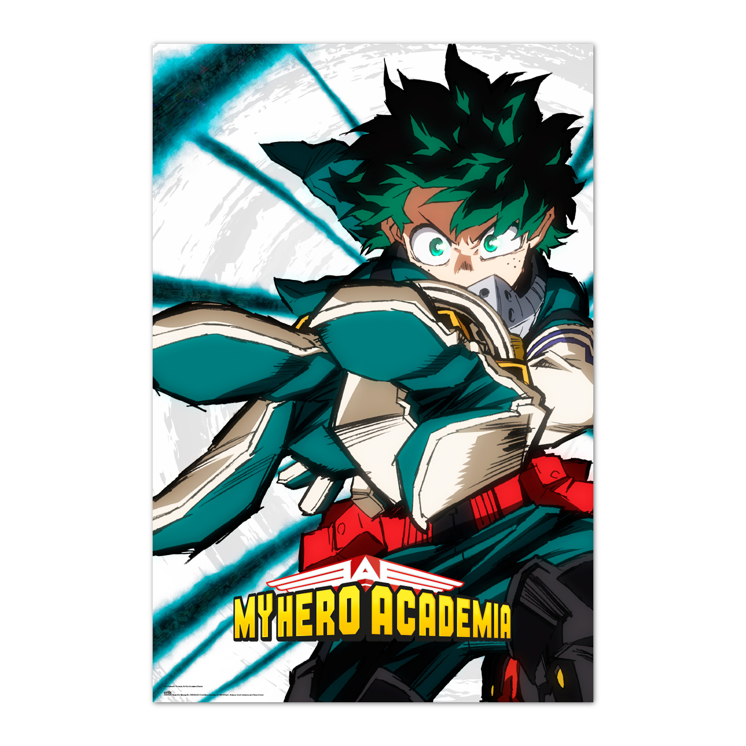 ABYstyle Poster MY HERO ACADEMIA - Eroi VS. Cattivi - Dimensioni 91,5 X 61 Cm - Stampa Ufficiale Di Alta Qualità Per Veri Fan