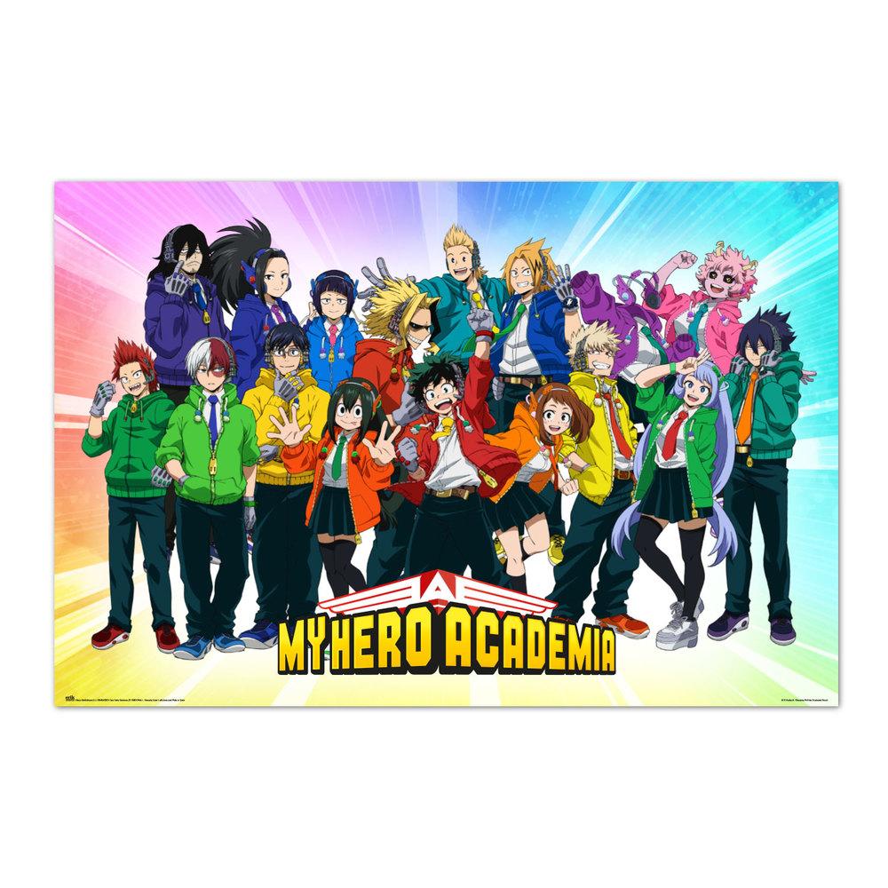MY HERO ACADEMIA Hero Poster 61x91cm Poster My Hero Academia