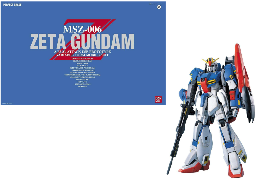 ロボット MSZ-006 ZETA GUNDAM PG 1/60 PG MSZ-006 Zeta Gundam 1/60 – Toronto Gundam