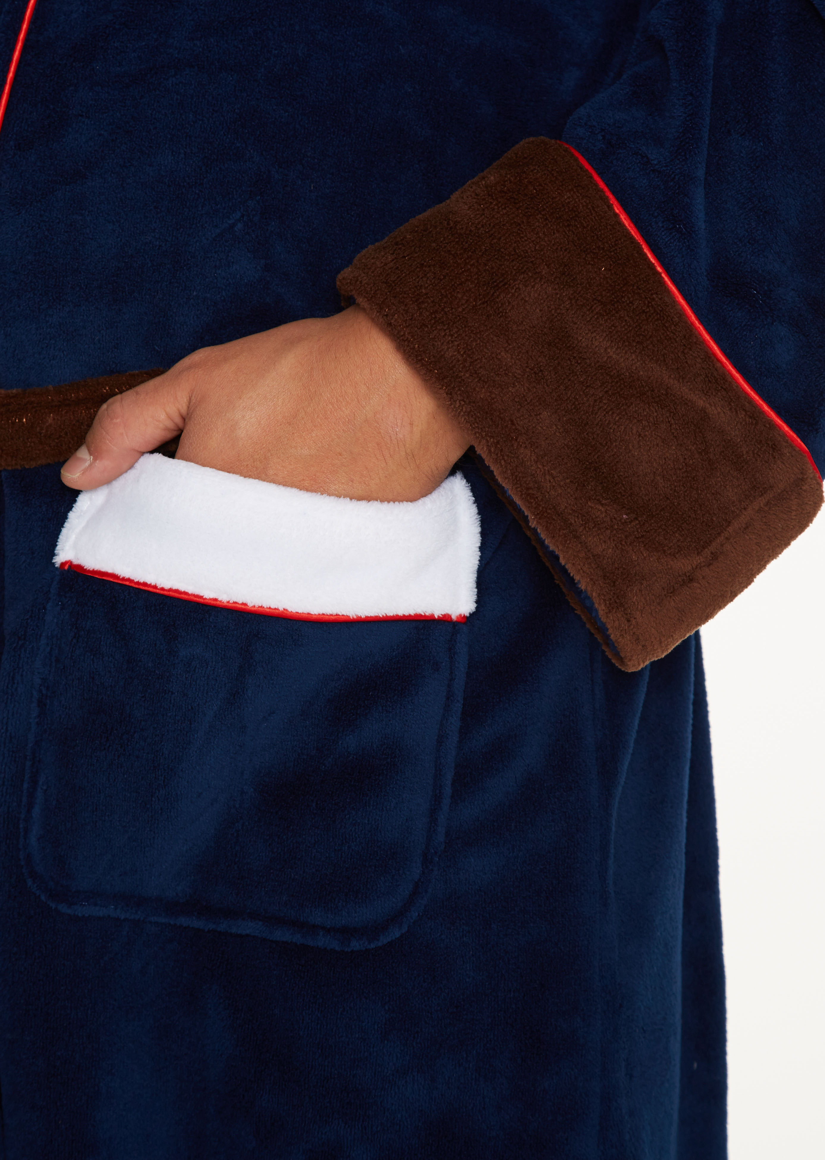 MARVEL Bathrobe Mens Captain America One Size