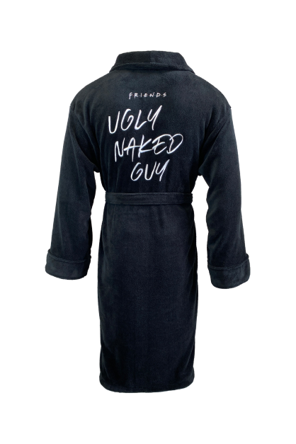 FRIENDS - Ugly Naked Guy - Fleece Bathrobe - 2