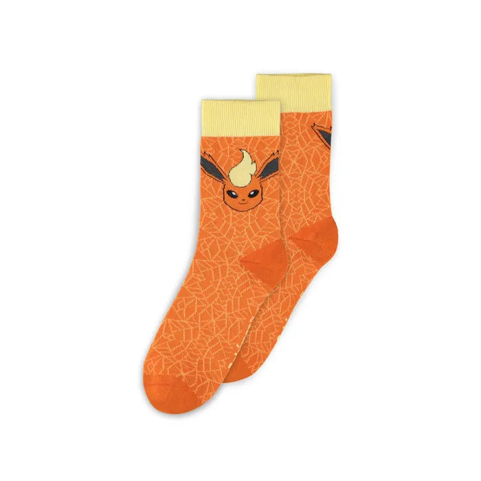 POKEMON - Evoli Evolution - Pack de 3 paires de chaussettes (T39-42) - 3