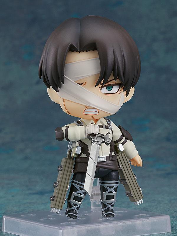 L'ATTAQUE DES TITANS S4 - Levi Ackerman - Figurine Nendoroid 10cm - 3
