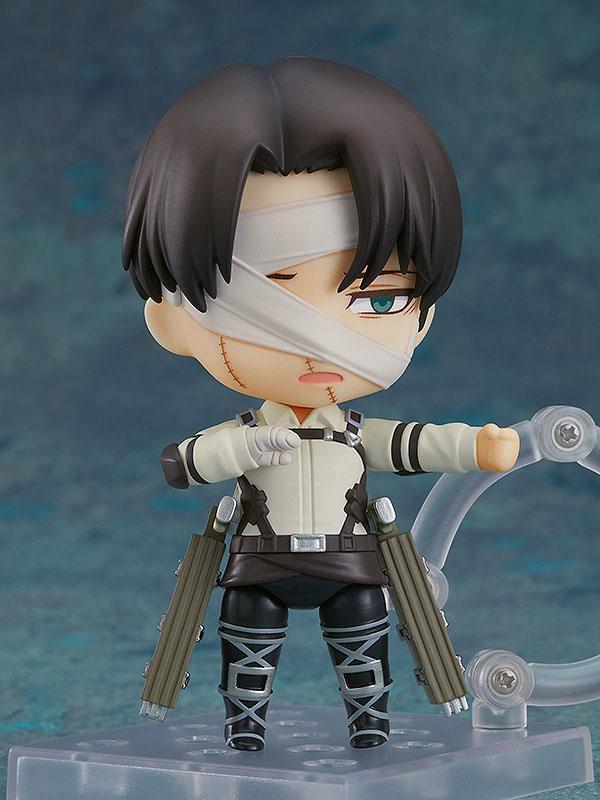 L'ATTAQUE DES TITANS S4 - Levi Ackerman - Figurine Nendoroid 10cm - 4