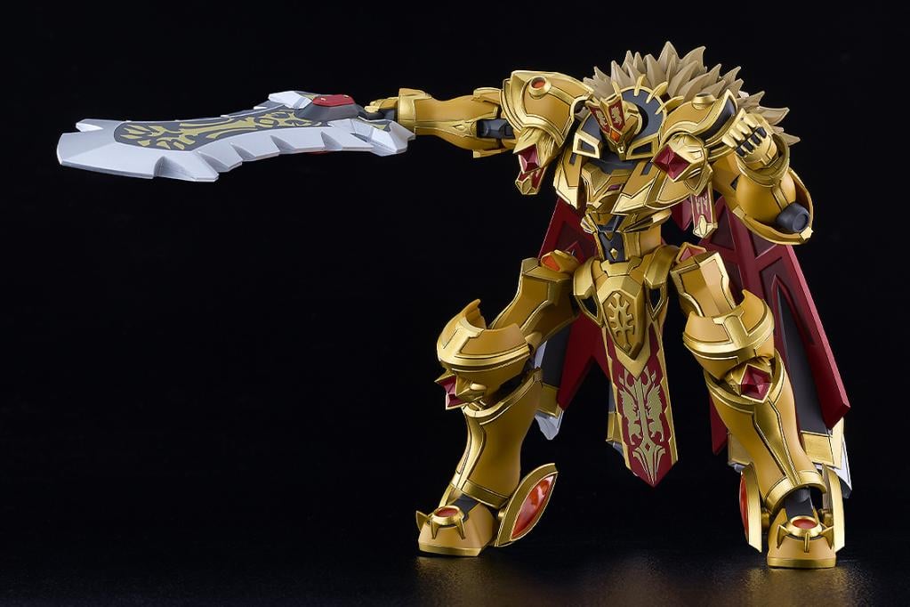 KNIGHT'S & MAGIC - Goldleo - Plastic Model Kit Moderoid 13cm - 2