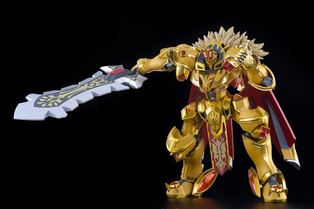 KNIGHT'S & MAGIC -Goldleo -Plastic Model Kit Moderoid Royal Metal 13cm - 2