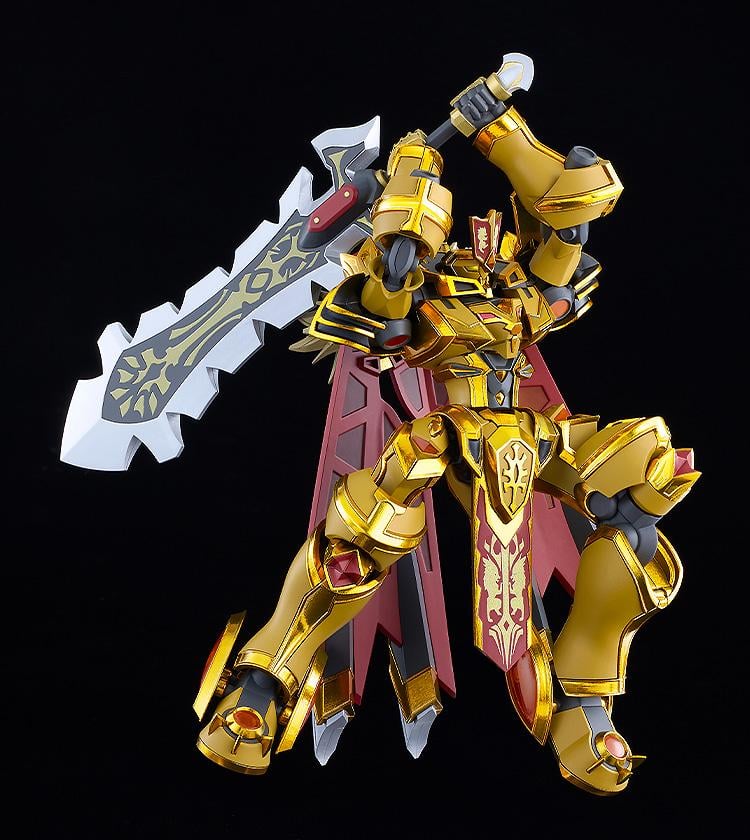 KNIGHT'S & MAGIC -Goldleo -Plastic Model Kit Moderoid Royal Metal 13cm - 3