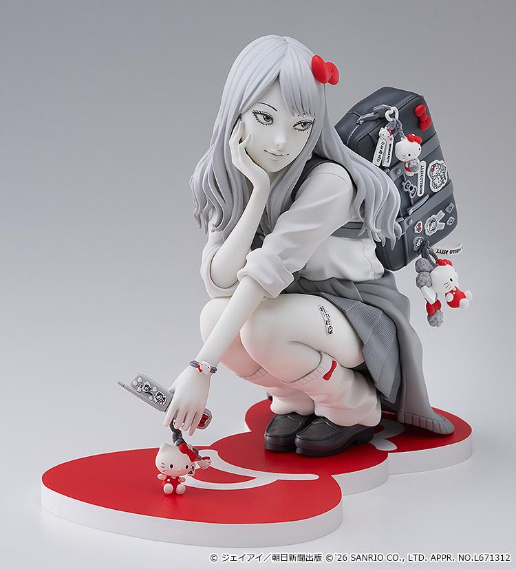 JUNJI ITO X HELLO KITTY - Gyaru Tomie x Hello Kitty - Statuette 14cm - 2