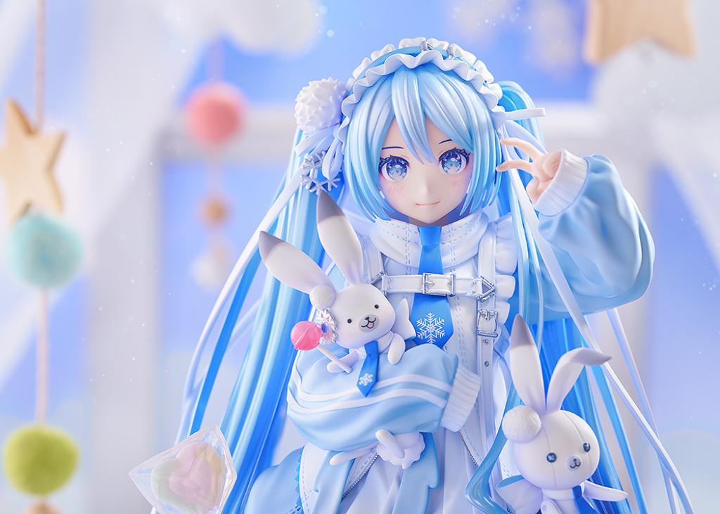HATSUNE MIKU - Snow Miku Yukiiro Pop - Statuette 1/7 24cm - 6