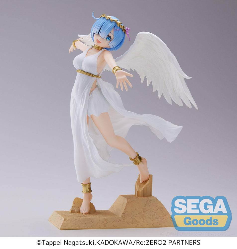 RE ZERO Rem "Super Demon Angel" Figurine Luminasta 21cm Figurine Sega