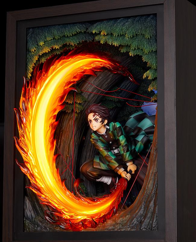 DEMON SLAYER - Tanjiro Hinokami Kagura Dance -Statuette PVC 36cm - 5