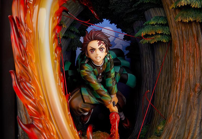 DEMON SLAYER - Tanjiro Hinokami Kagura Dance -Statuette PVC 36cm - 6