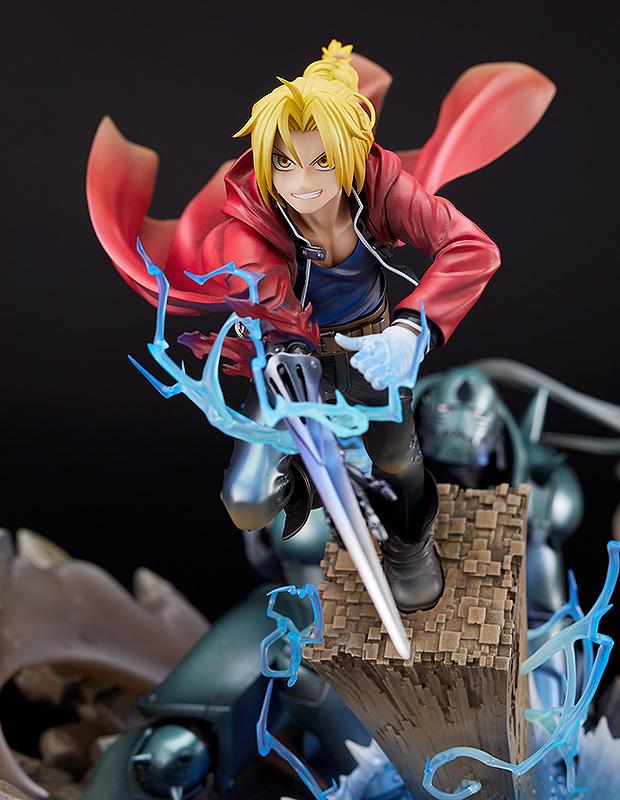 FULL METAL ALCHEMIST Edward Elric Alphonse Elric Statue 58cm