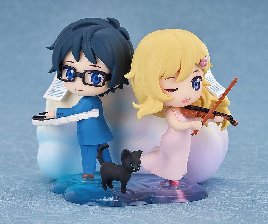 YOUR LIE IN APRIL - Kaori & Kosei - Mini Figurines Qset 9cm - 2