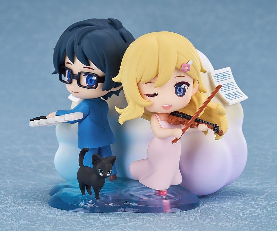 YOUR LIE IN APRIL - Kaori & Kosei - Mini Figurines Qset 9cm - 3