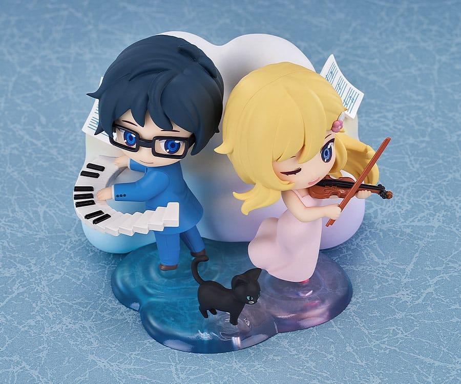 YOUR LIE IN APRIL - Kaori & Kosei - Mini Figurines Qset 9cm - 5