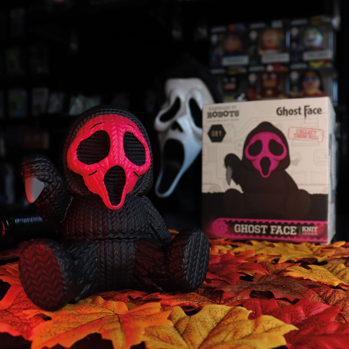 GHOST FACE - Pink - Handmade By Robots N°18 - Collectible Vinyl Figure_IMAGE_2