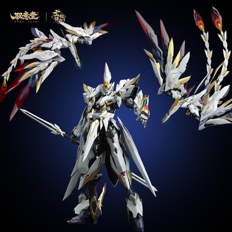 GS-TOYS X YU YI TANG - EMP-02 Hao Ling White Emperor - Model Kit 25cm - 4