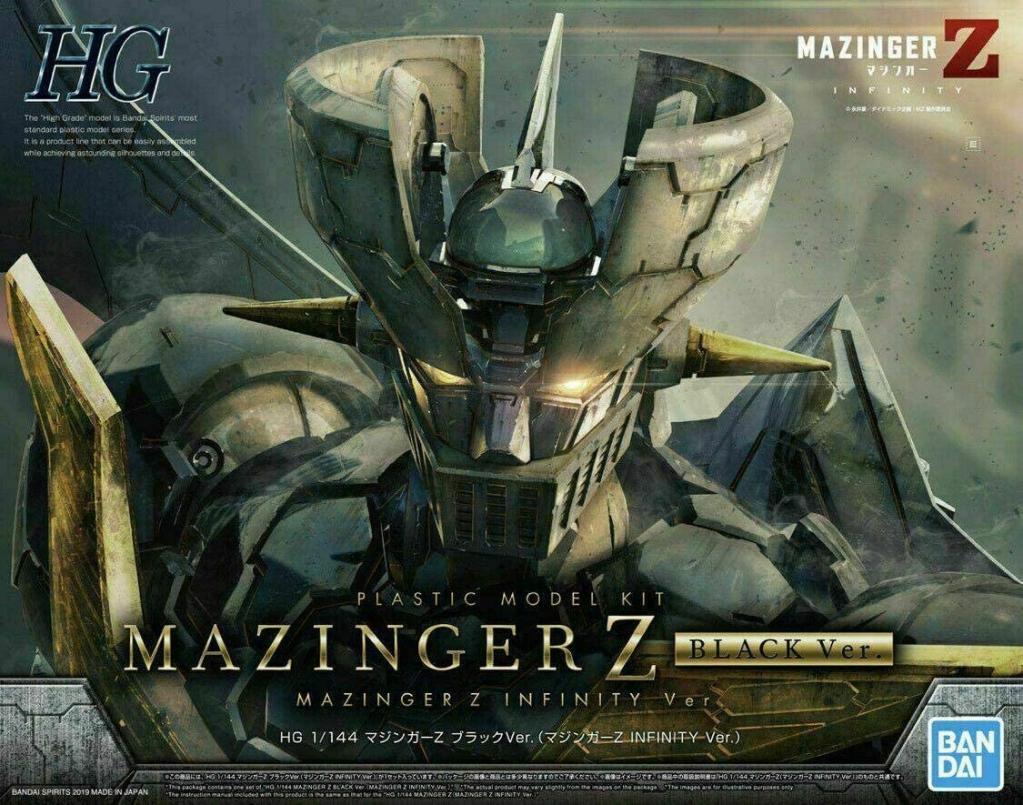GOLDORAK - Model Kit HG 1/144 - Mazinger Z Infinity Black