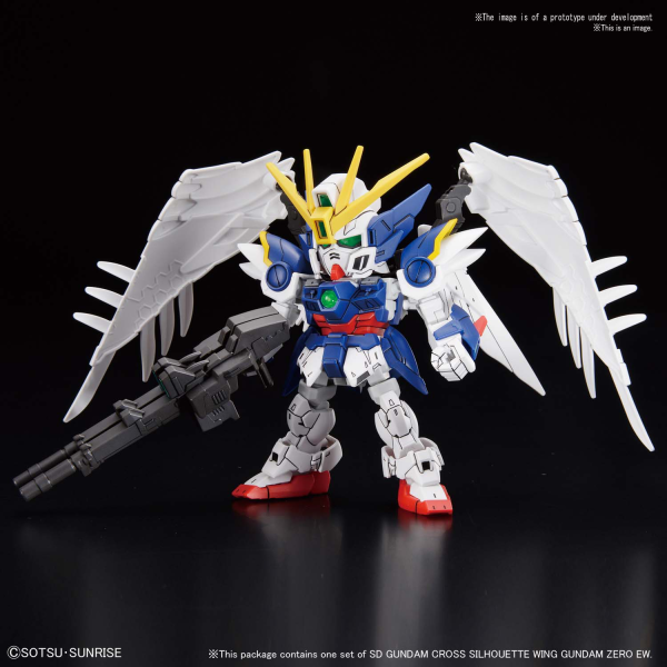 GUNDAM - SD - Cross Silouhette Wing Zero EW - Model Kit - 8cm - 2