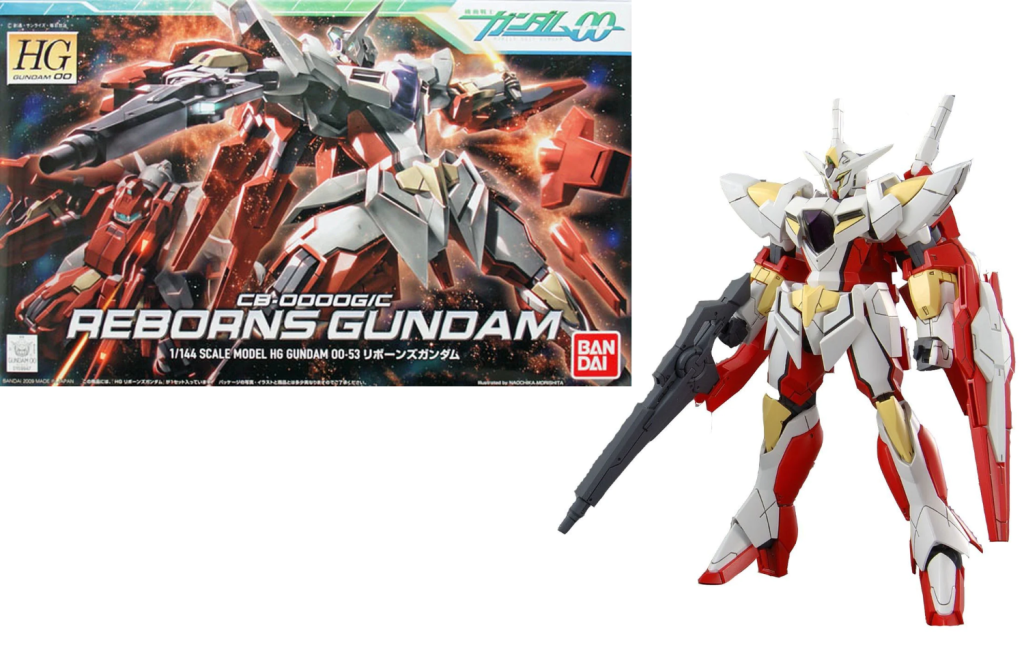 GUNDAM Model Kit HG 1/144 Reborns Gundam 13cm