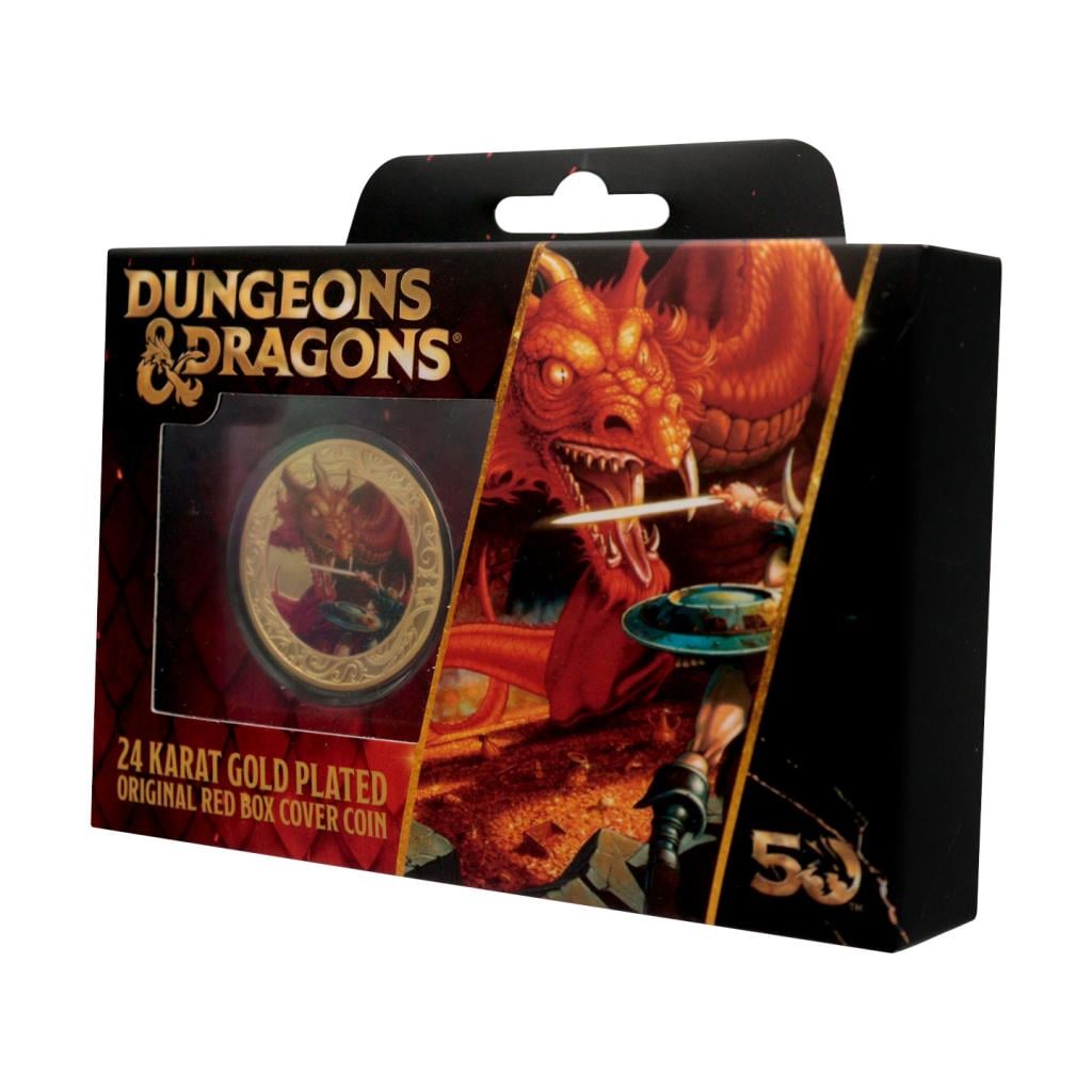 DONJONS & DRAGONS - 50th - Pièce Plaqué Or 24k Edition Limitée - 4