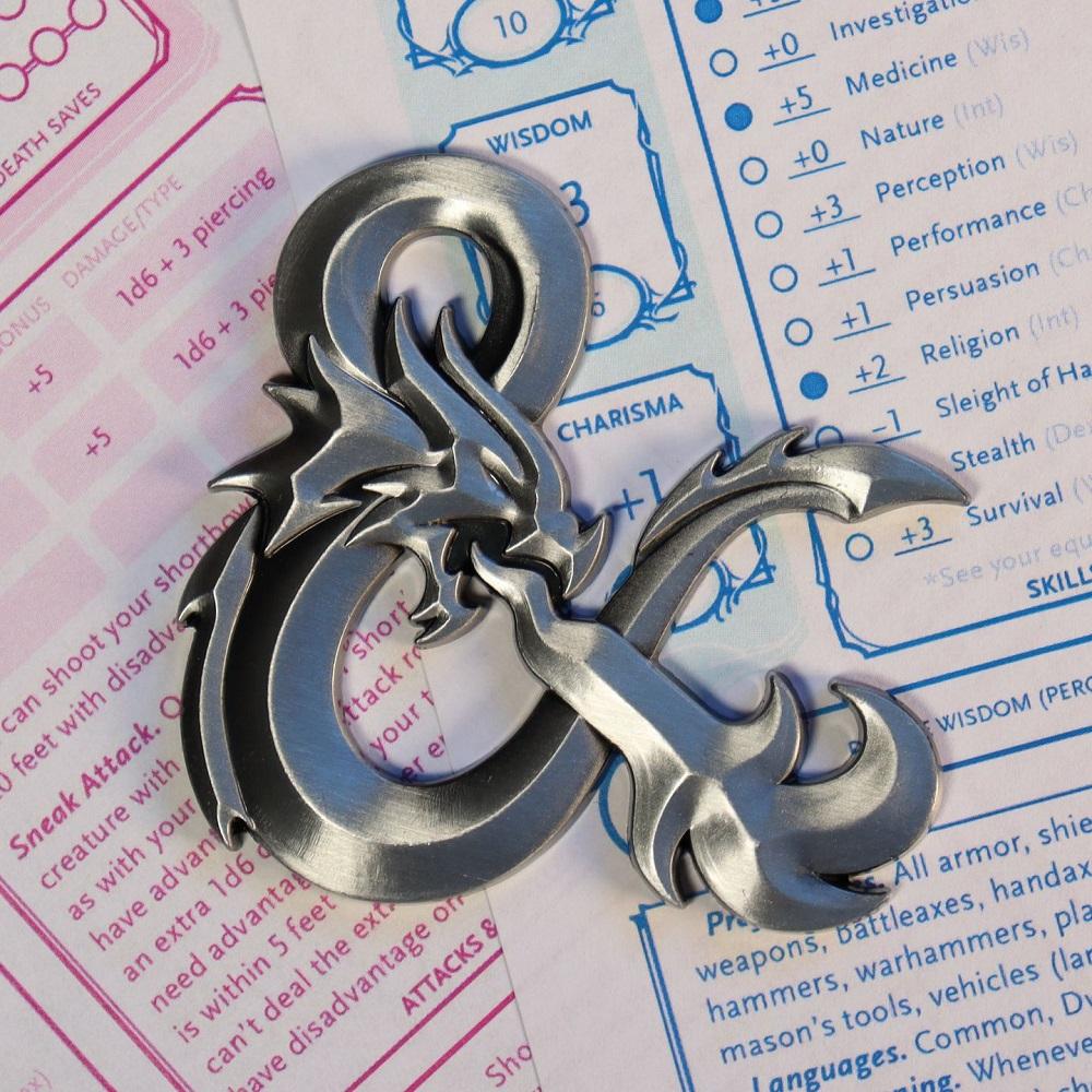 DUNGEONS & DRAGONS - Médaillon Ampersand Edition Limitée - 2