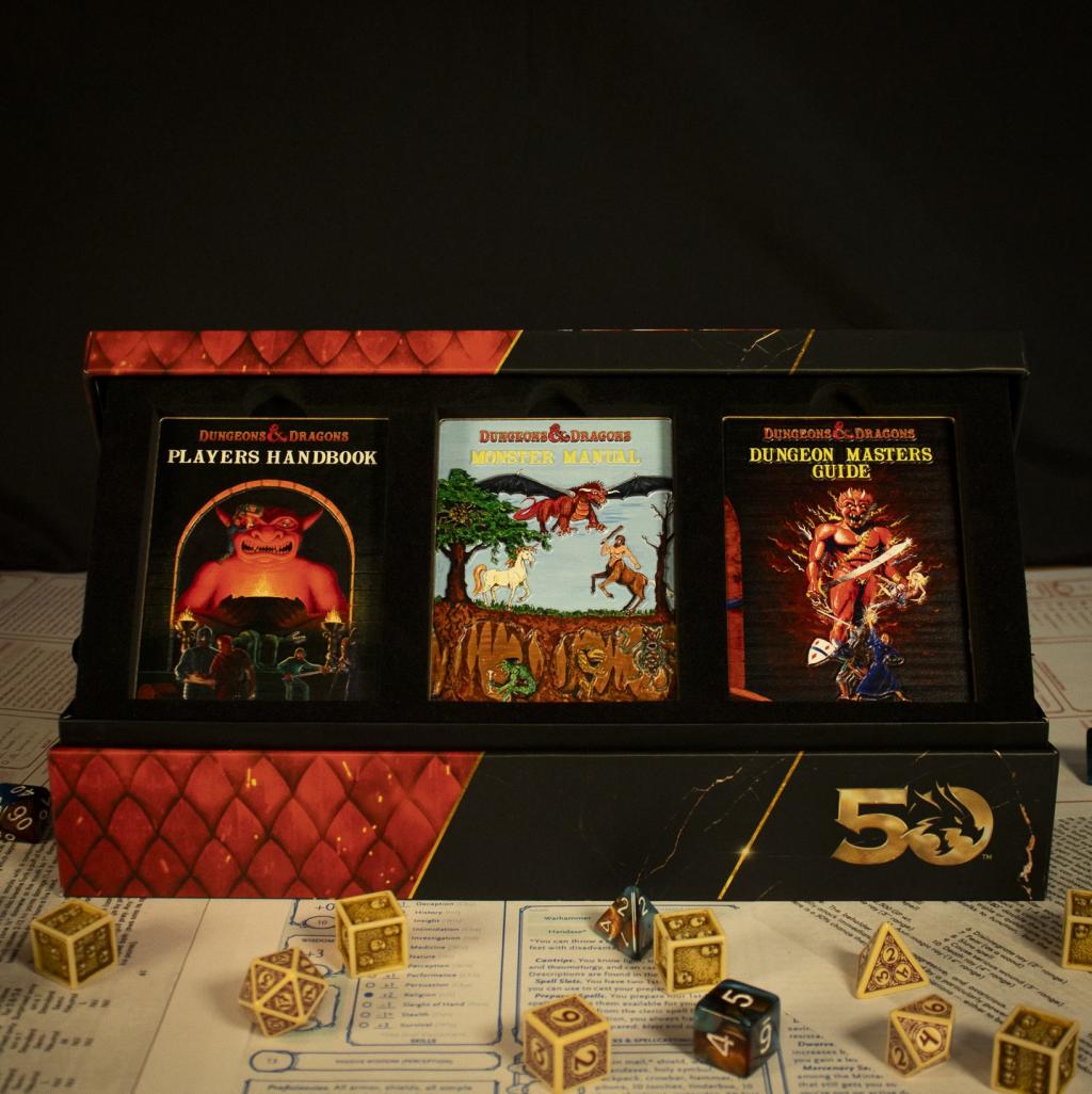 DONJONS & DRAGONS - 50th - Set de 3 Lingots Edition Limitée - 2