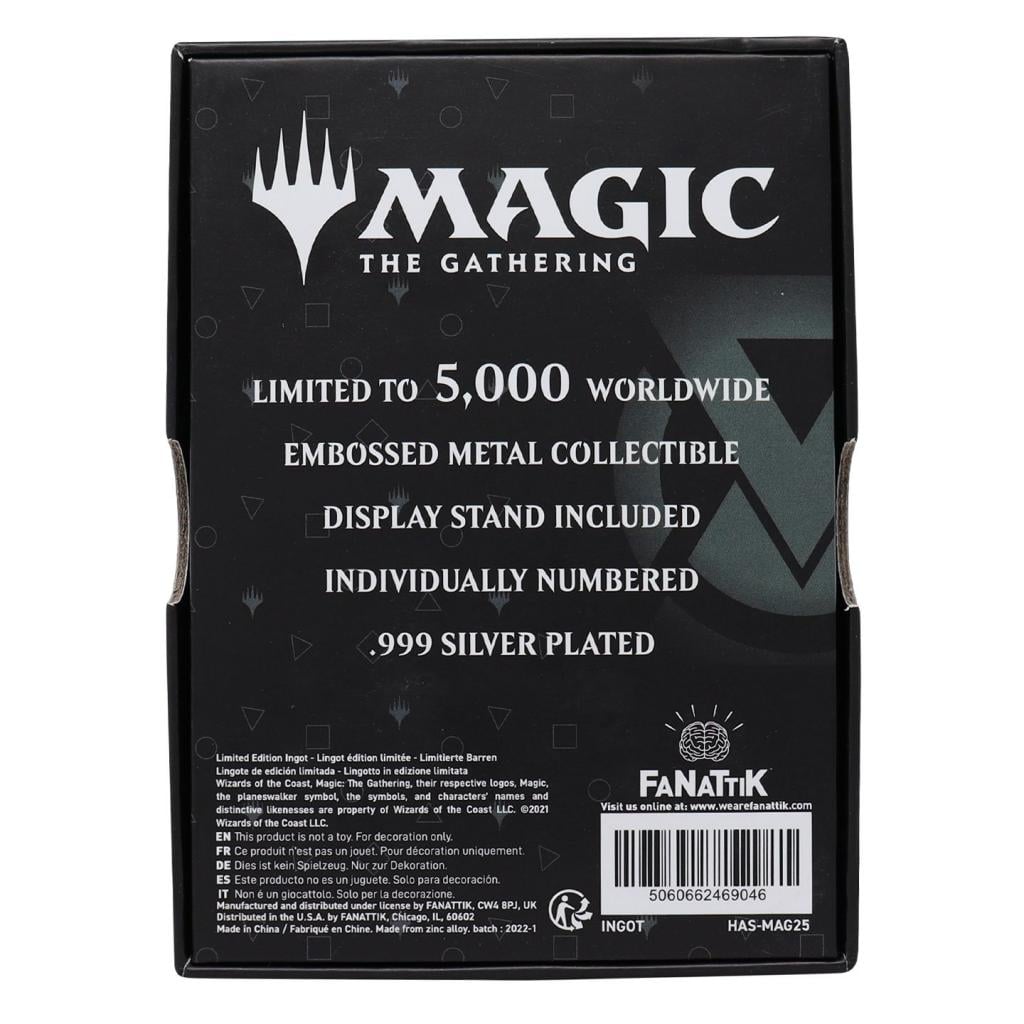 MAGIC THE GATHERING - Teferi - Carte Plaquée Argent Collector - 2