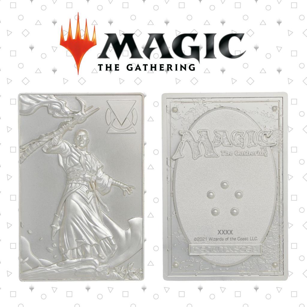 MAGIC THE GATHERING - Teferi - Carte Plaquée Argent Collector - 3