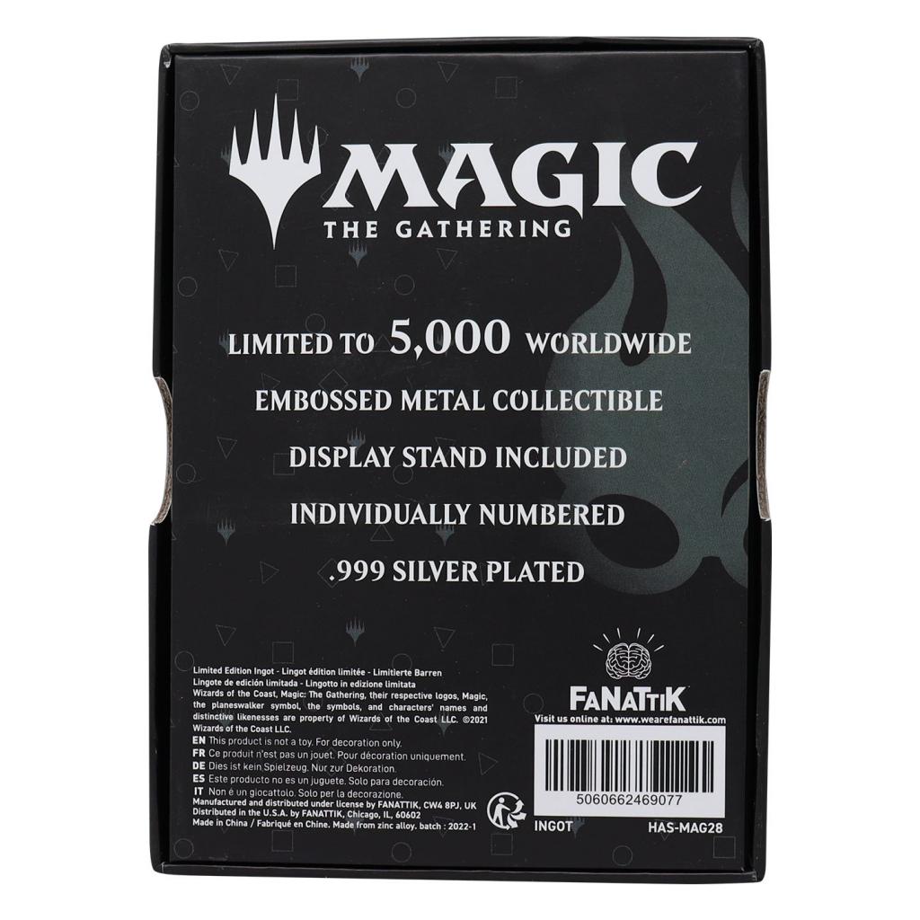 MAGIC THE GATHERING - Chandra Nalaar - Carte Plaquée Argent Collector - 2