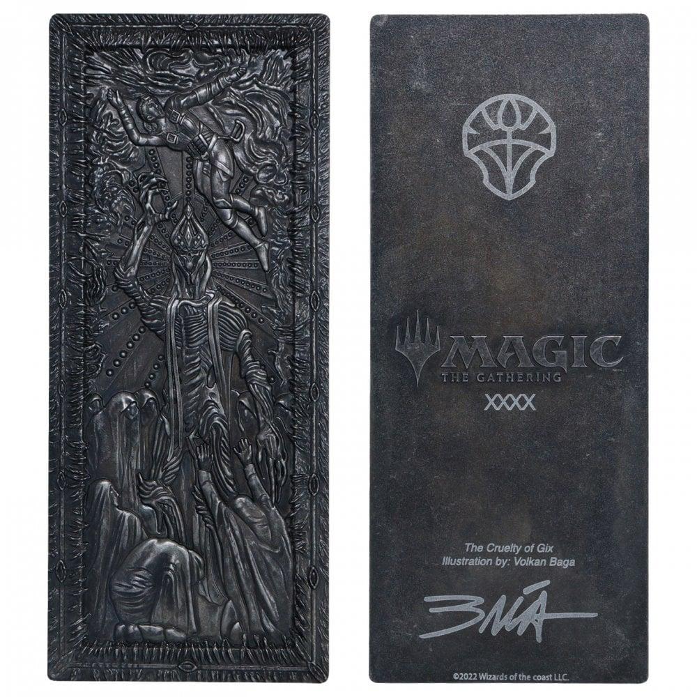 MAGIC THE GATHERIN - Cruelty of Gix - Lingot XL Métal Edition Limitée - 2