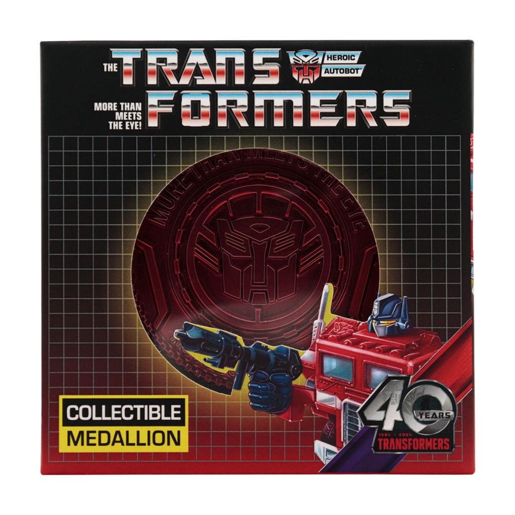 TRANSFORMERS - 40th Anniversary - Médaillon Edition Limitée - 4