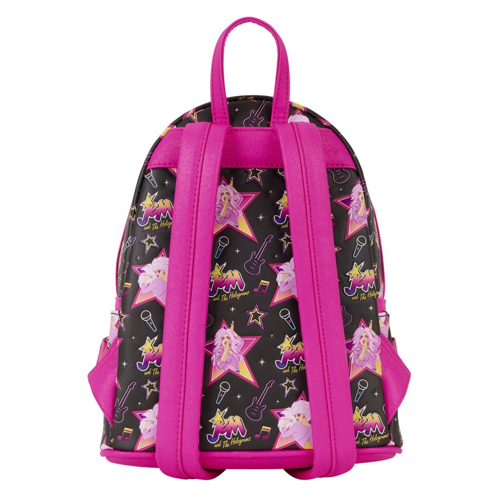 JEM ET LES HOLOGRAMMES - Mini Sac à Dos LoungeFly - 3