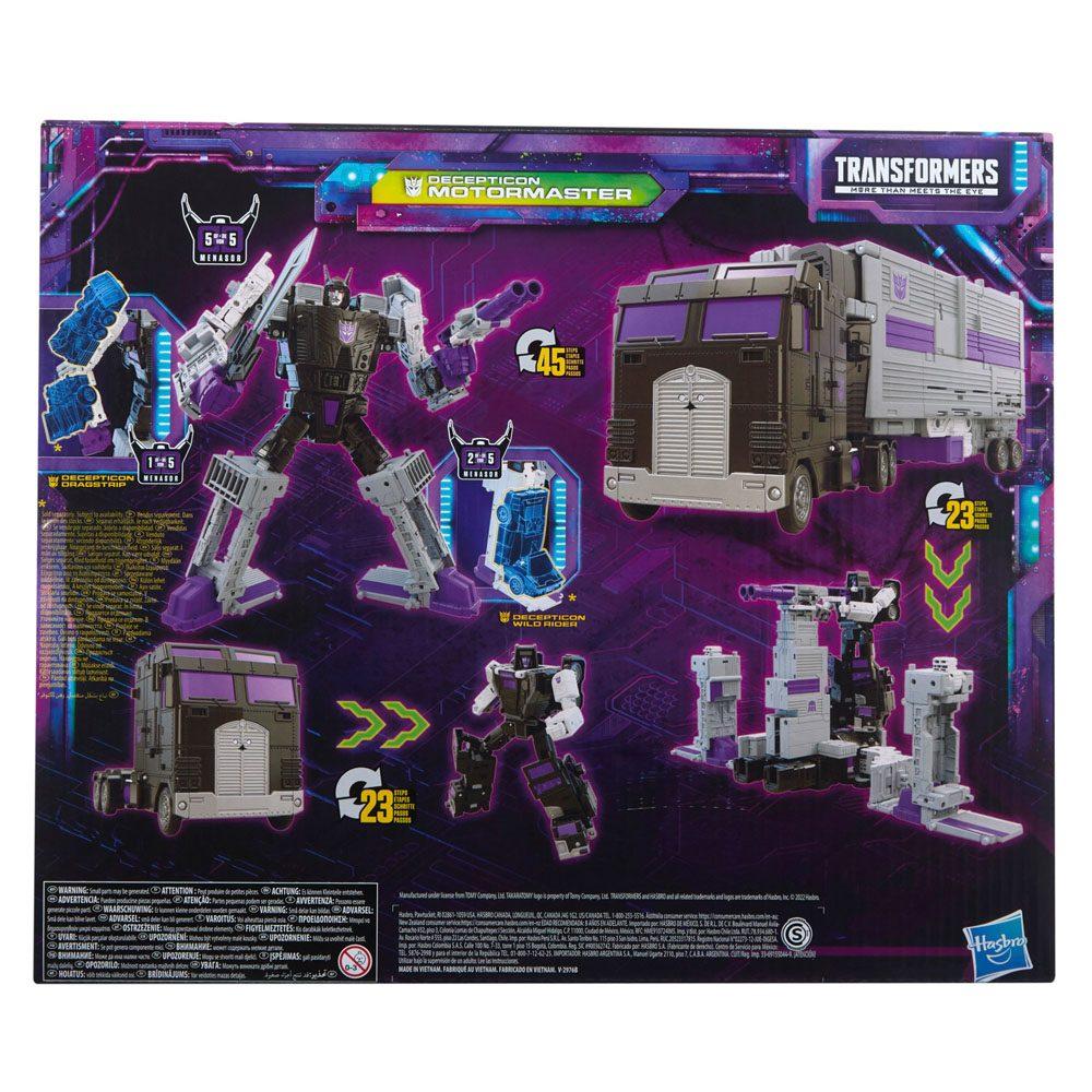 TRANSFORMERS - Decepticon Motormaster - Figurine Commander Class 33cm - 2