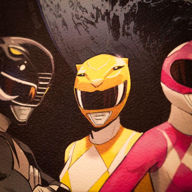 POWER RANGERS - Art Print - Limited Edition - 5