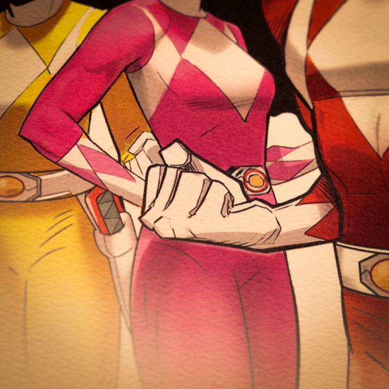POWER RANGERS - Art Print - Limited Edition - 6