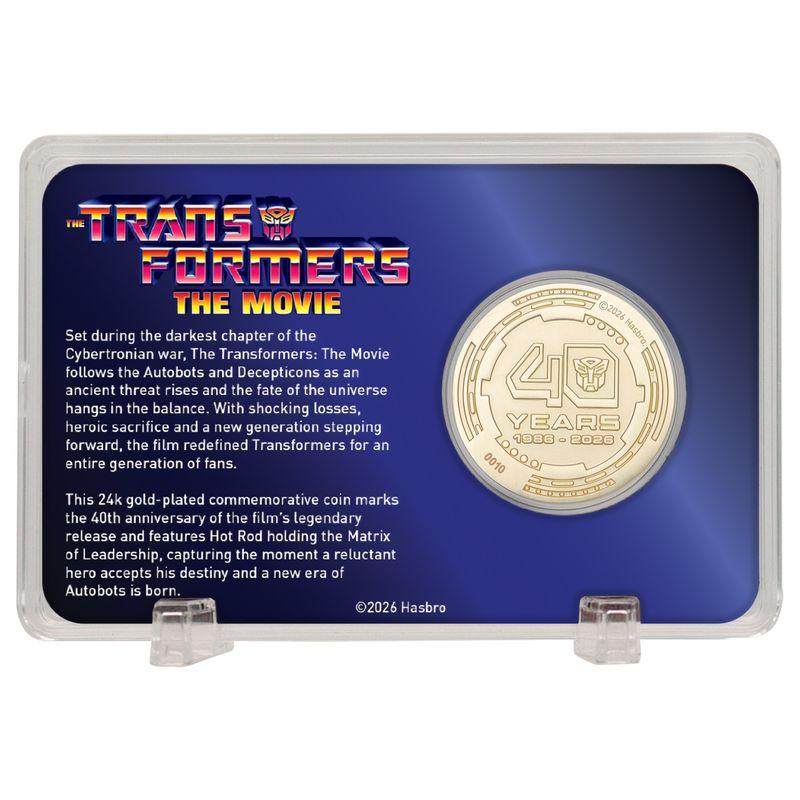 TRANSFORMERS THE MOVIE - 40ème Anniv. - Pièce Edition Limitée - 2